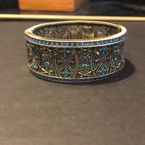 Stunning Heidi Daus cuff bracelet .